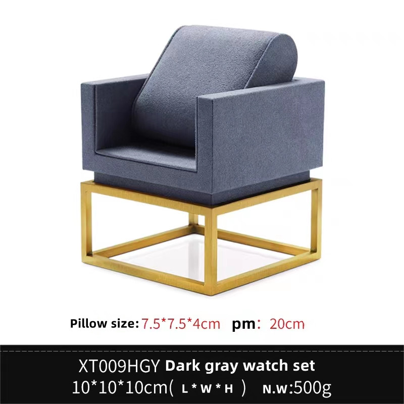 High grade Dark gray watch display stand Manufacturer